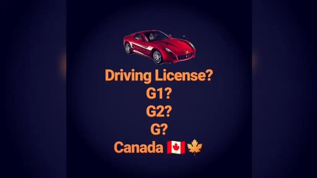 display image for G2 vs G license Canada